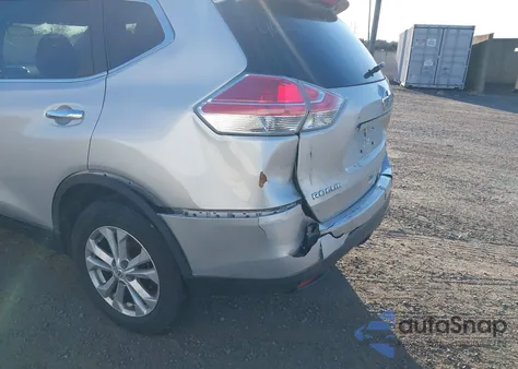 2015 Nissan Rogue Sv из США, поврежденный, VIN KNMAT2MV2FP519645